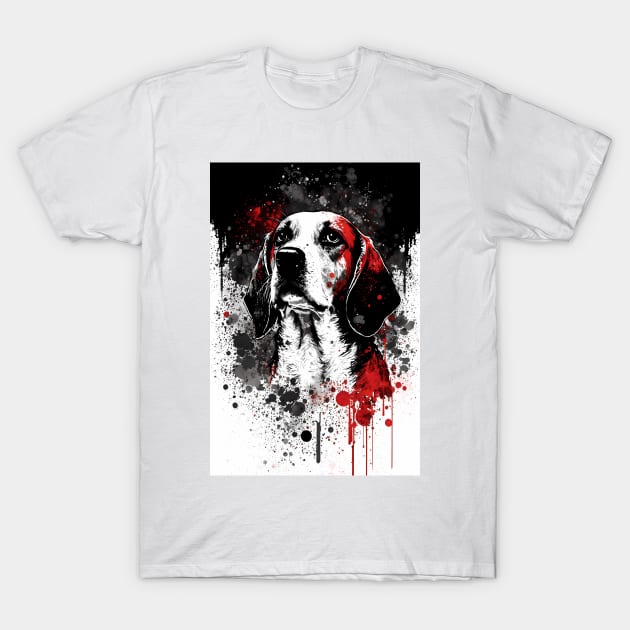 Beagle Portrait T-Shirt by TortillaChief